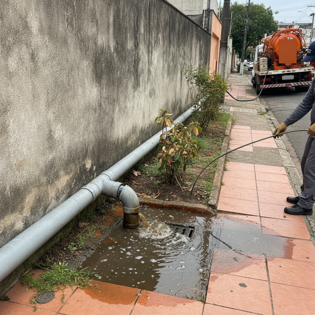 Como Desentupir Cano de Esgoto Externo em São Paulo