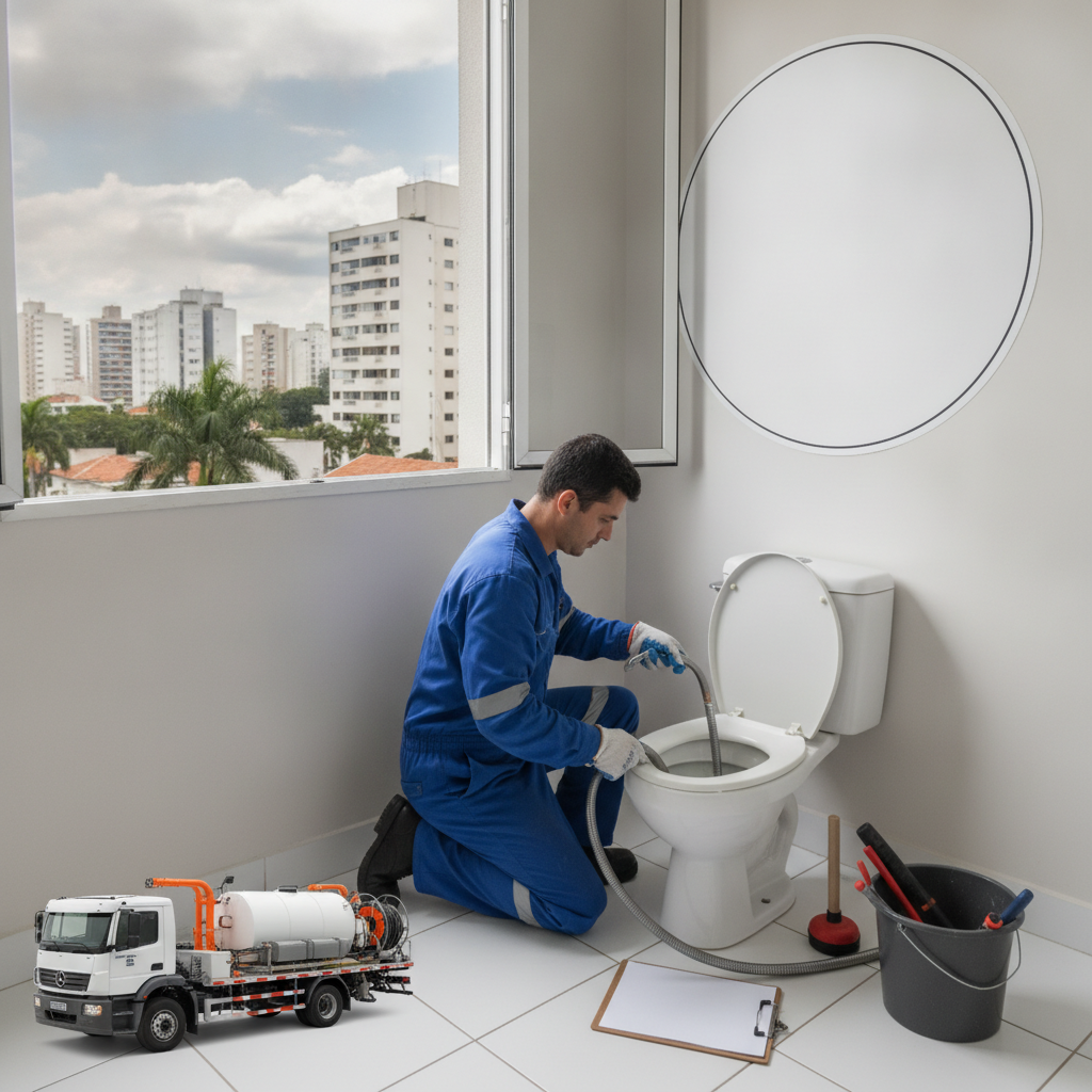 Como Desentupir Vaso Sanitário Sem Encanador em SP