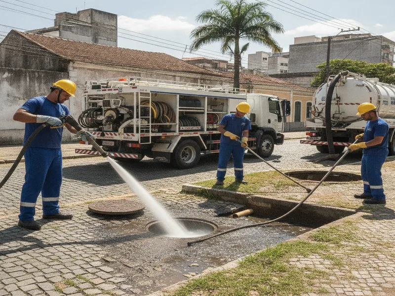 Como Funciona Desentupimento de Esgoto Externo em SP