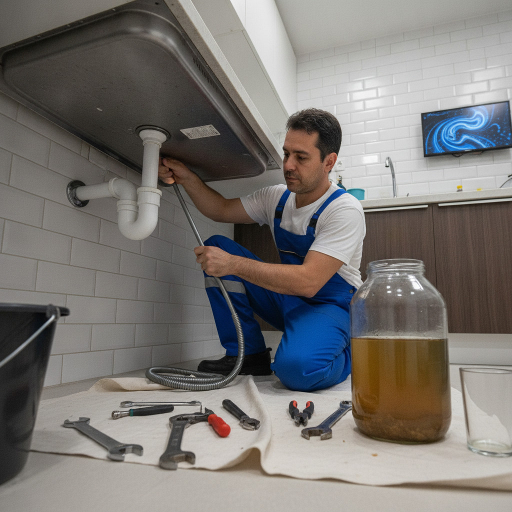 Como Funciona Desentupimento de Pia de Cozinha em SP