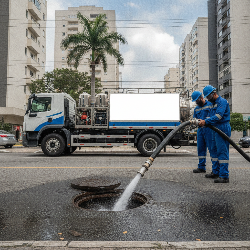 Hidrojateamento de Esgoto em SP: O Que É e Para Que Serve
