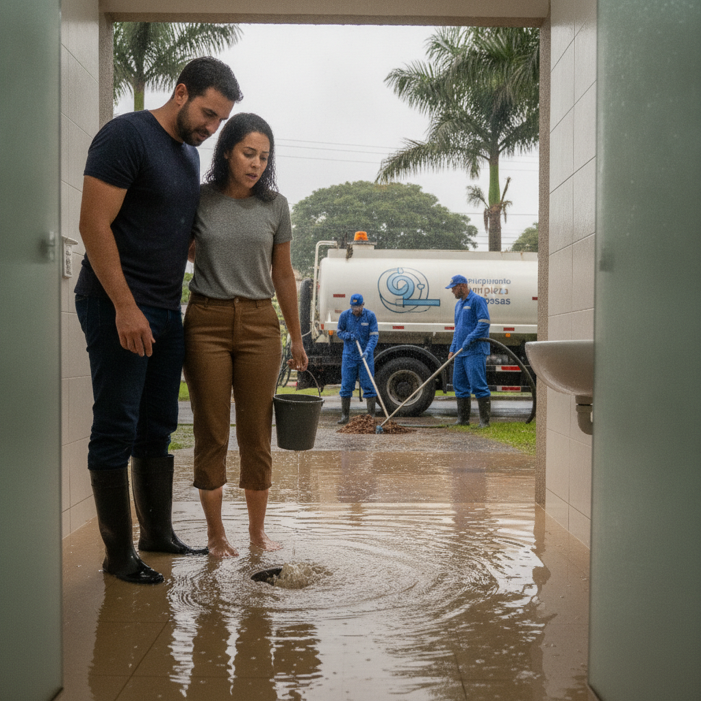 O Que Fazer Quando Banheiro Alaga com Chuva em São Paulo