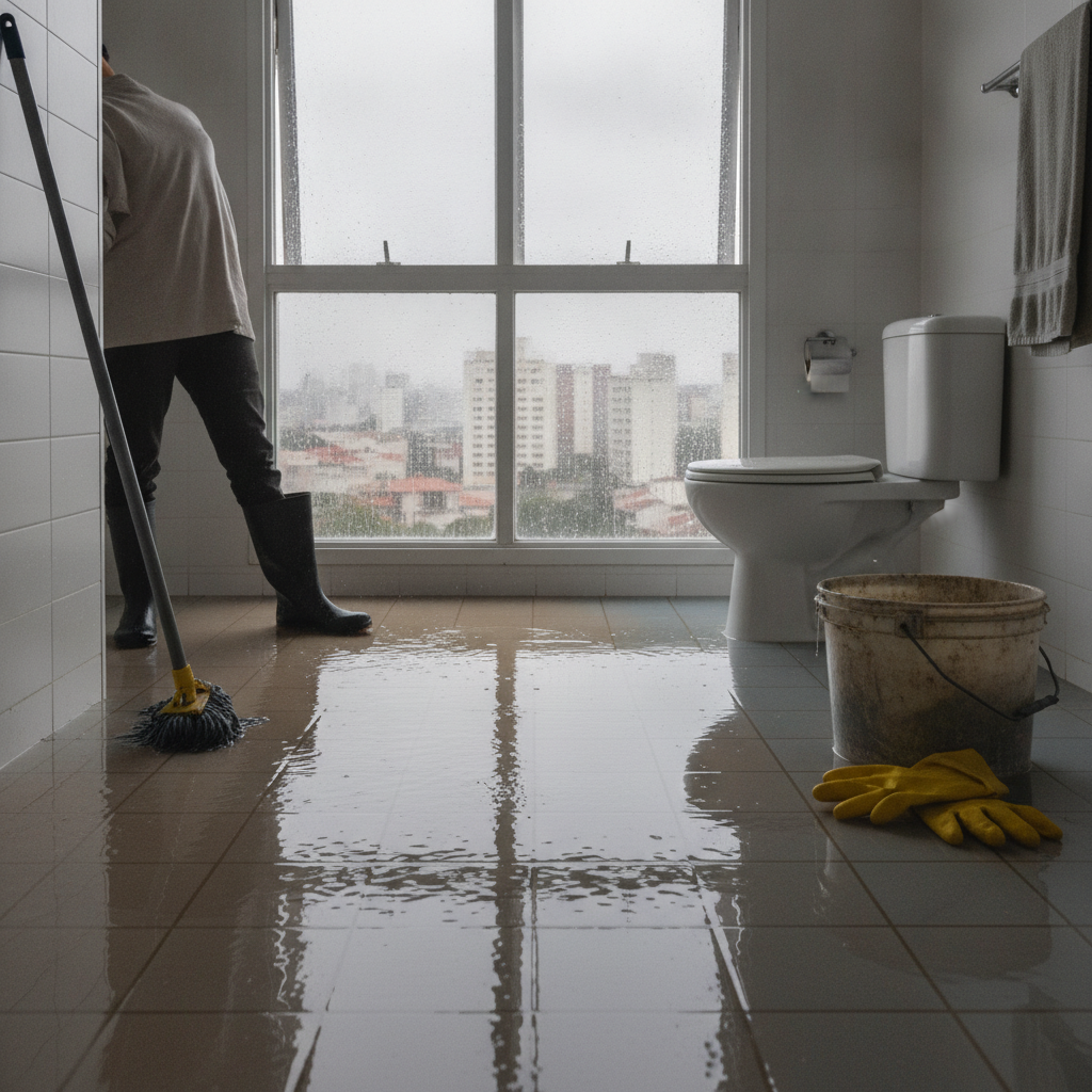 O Que Fazer Quando Banheiro Alaga com Chuva em São Paulo