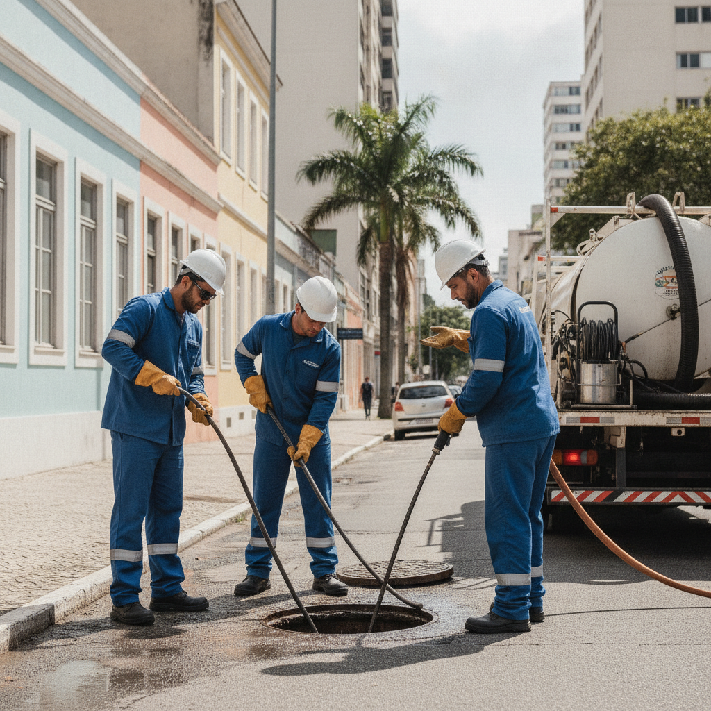O Que Fazer Quando o Esgoto Externo Entope em São Paulo