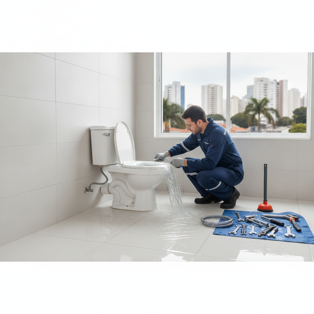 O Que Fazer Quando o Vaso Sanitário Não Para de Encher em SP