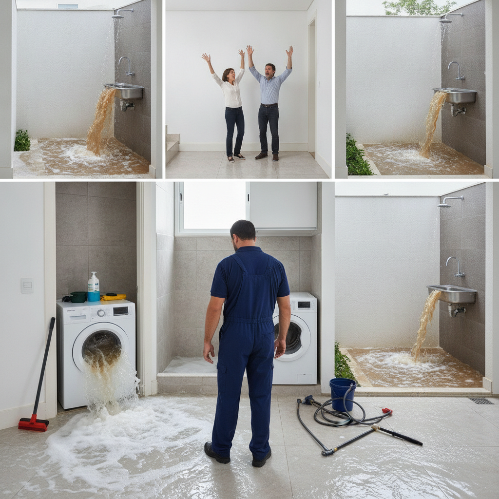 O Que Fazer Quando Todos os Ralos da Casa Entopem ao Mesmo Tempo em SP