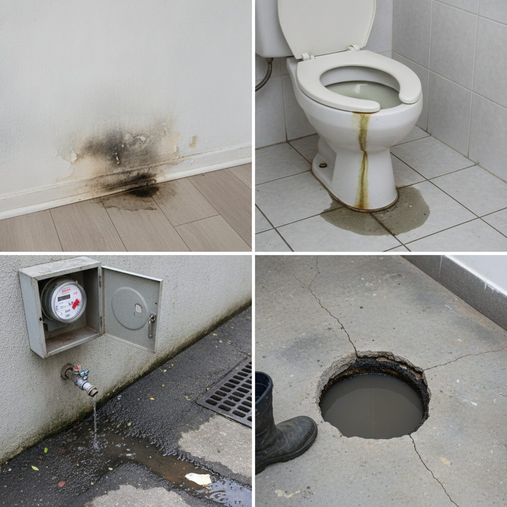 Sinais de Vazamento de Água em Casa em São Paulo