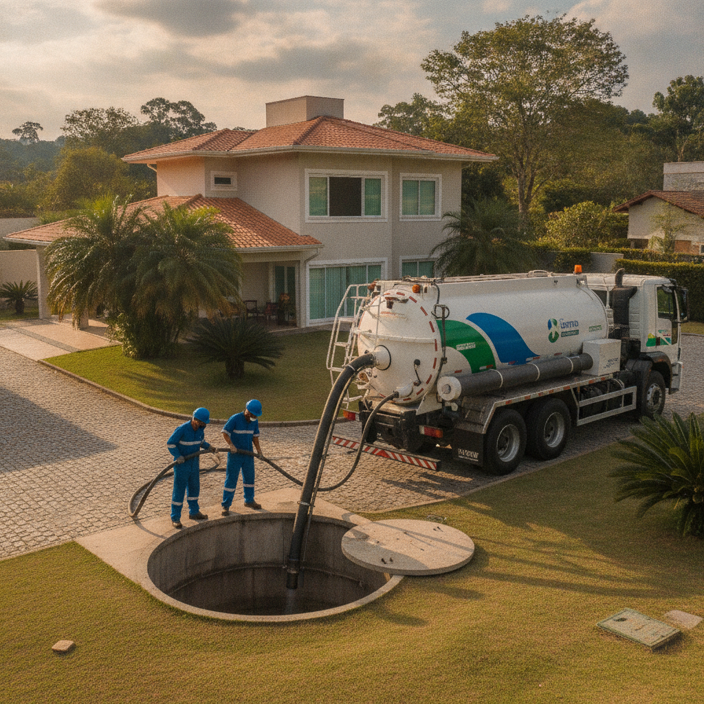 Como Limpar Tanque Séptico Residencial em São Paulo