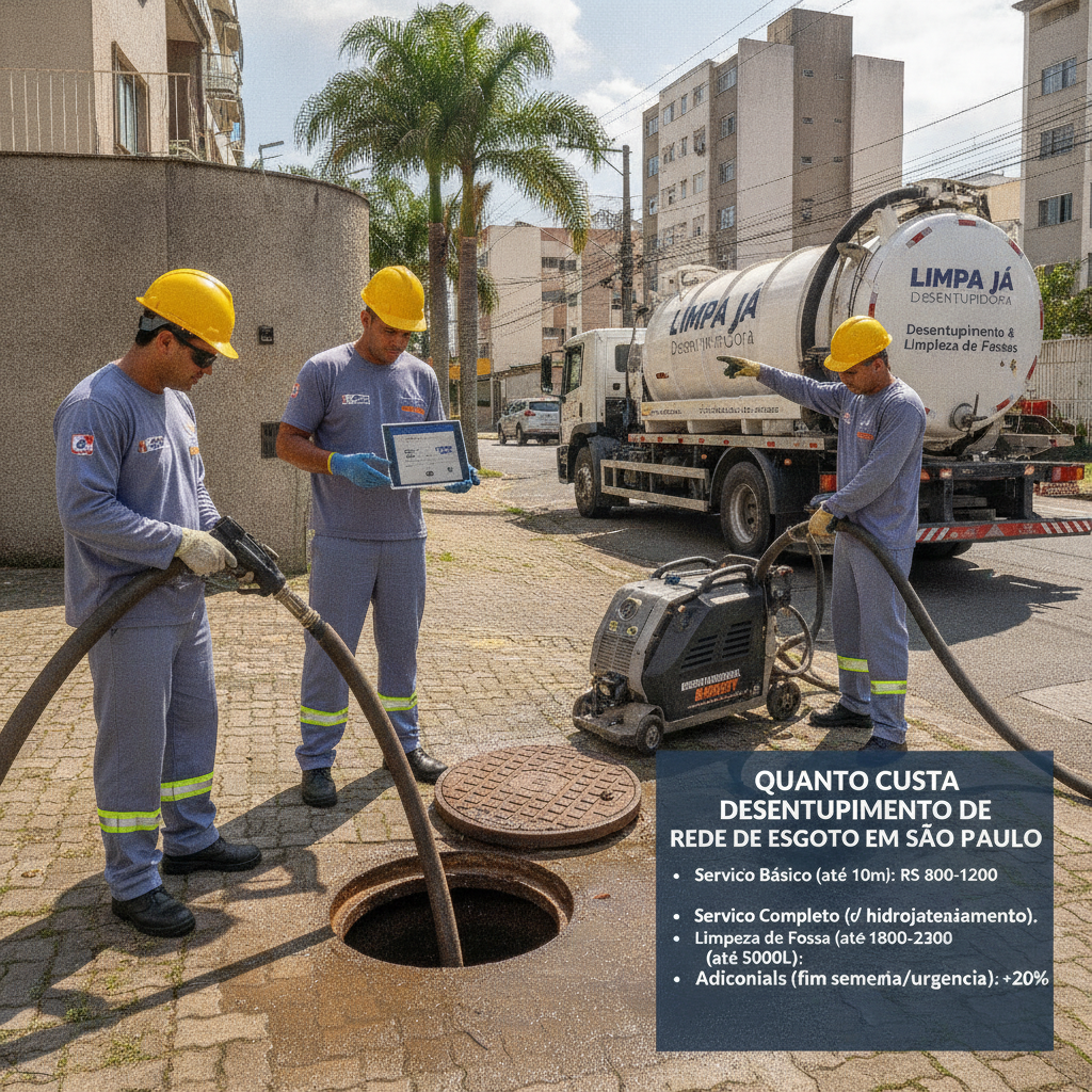Como Prevenir Entupimento de Rede de Esgoto em São Paulo