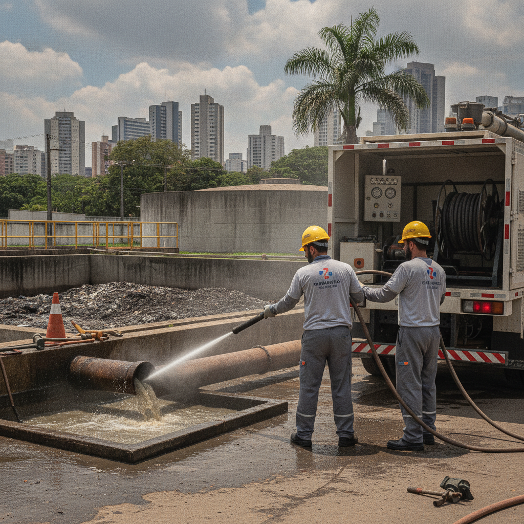 O que é Hidrojateamento de Tubulação: Benefícios em SP