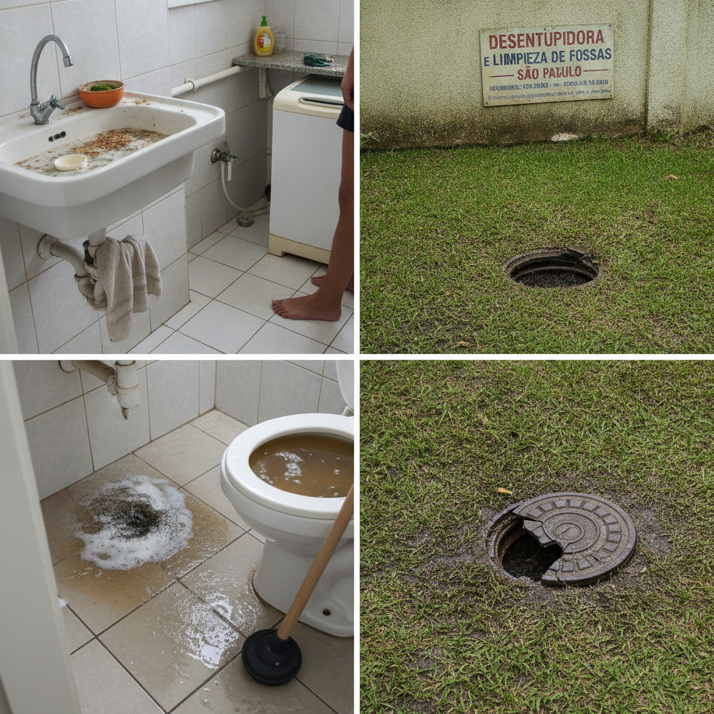 Sinais de Entupimento de Tubulação: Como Identificar SP